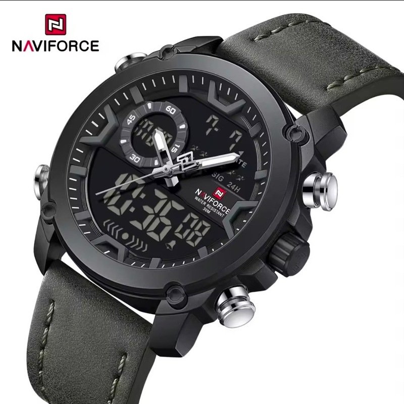 A classic Men's Dual time wrist watch