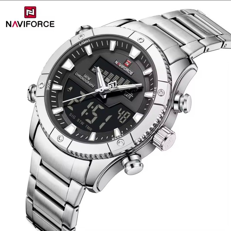 A classic Men's Dual time wrist watch