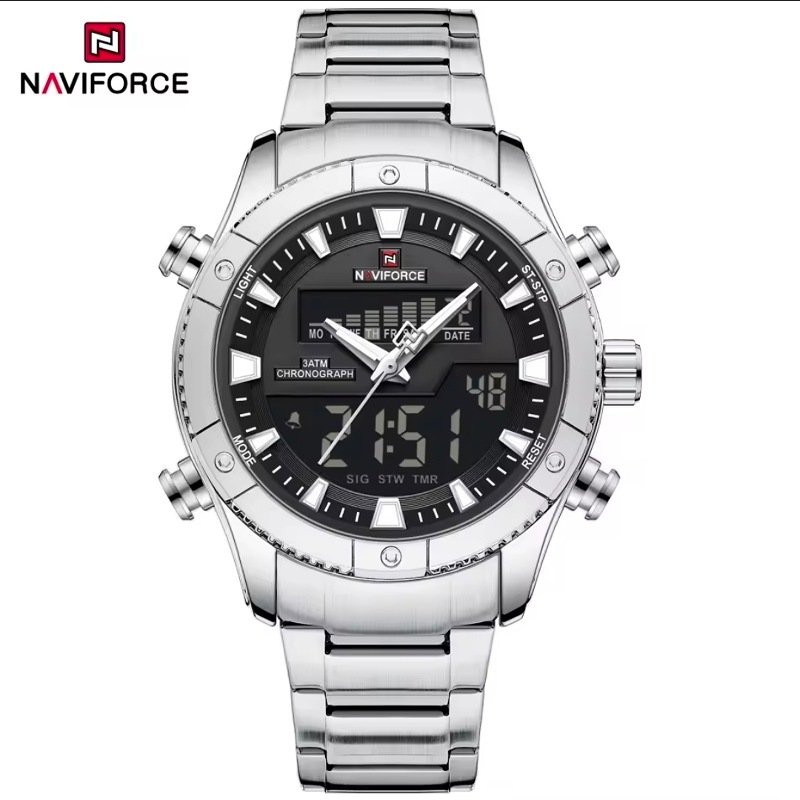 A classic Men's Dual time wrist watch
