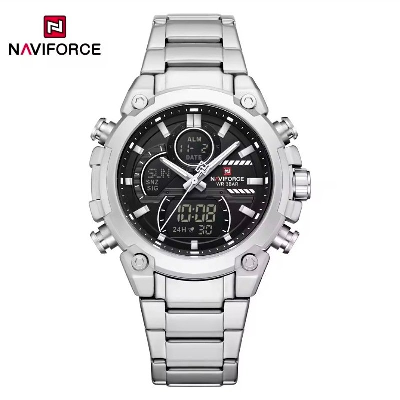 A classic Men's Dual time wrist watch