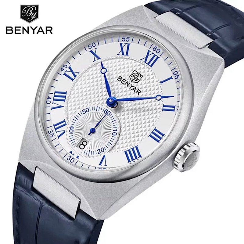 Benyar Men's Date and Day Display wrist watch