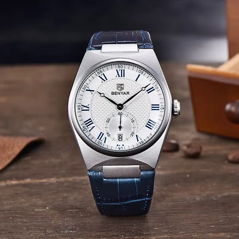 Benyar Men's Date and Day Display wrist watch