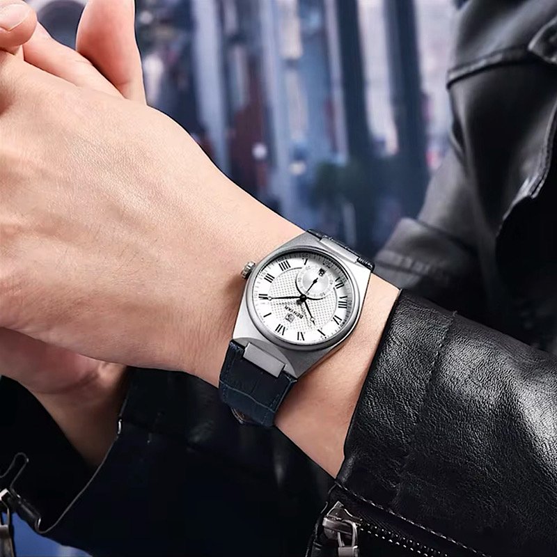 Benyar Men's Date and Day Display wrist watch