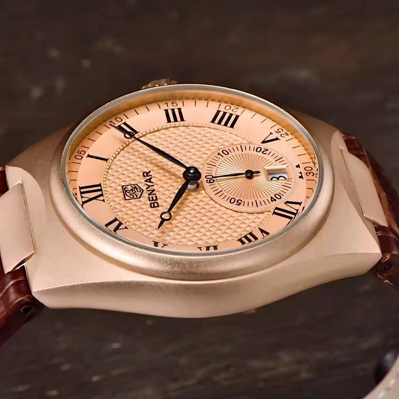 Benyar Men's Date and Day Display wrist watch