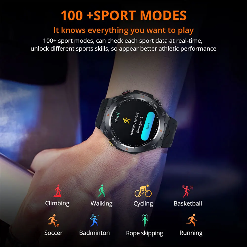 Colmi Men's Smart fitness watch with call receiving and SMS alerts