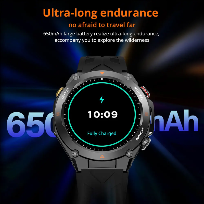 Colmi Men's Smart fitness watch with call receiving and SMS alerts