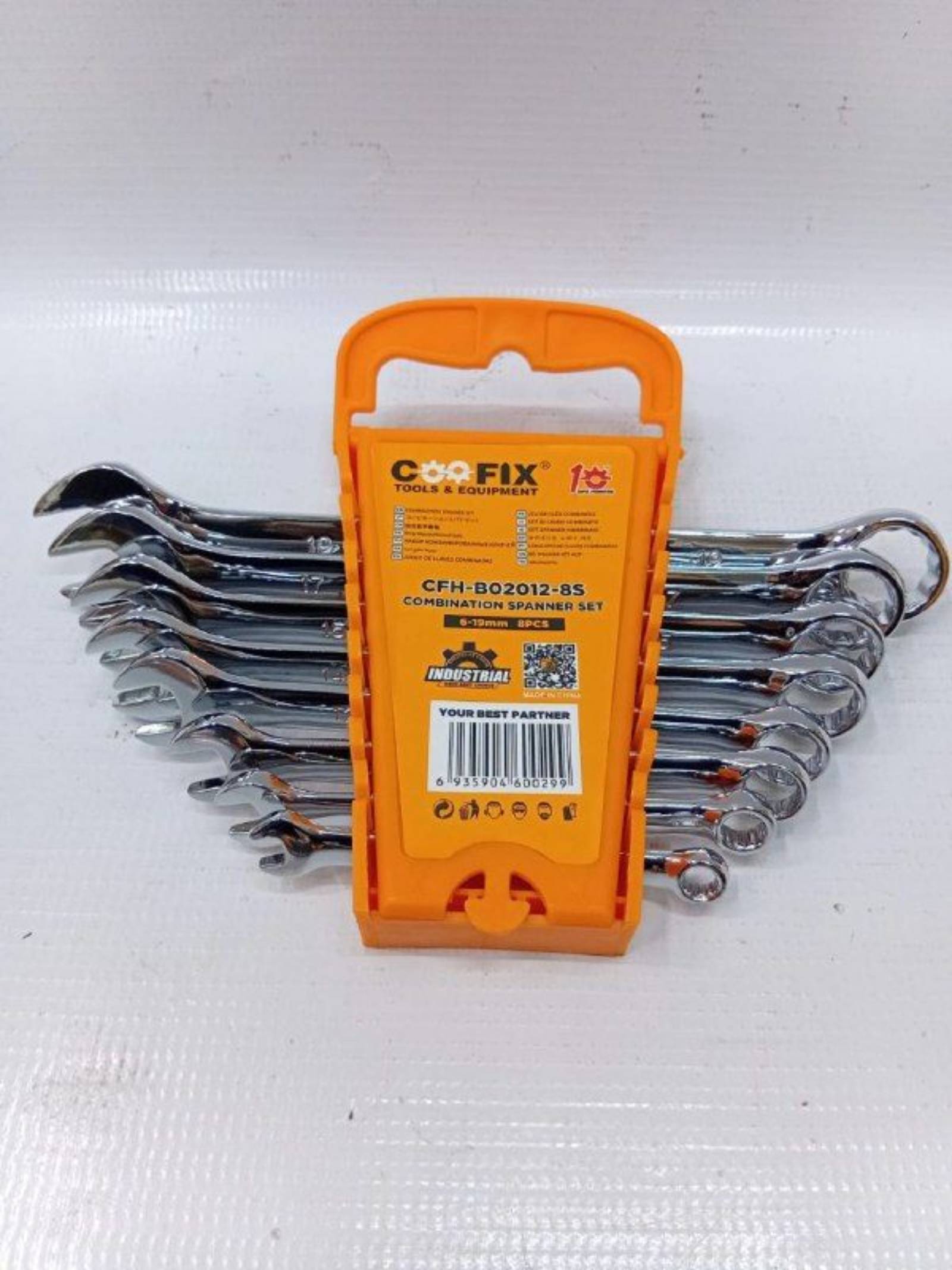 Coofix combination spanner 6-19 set