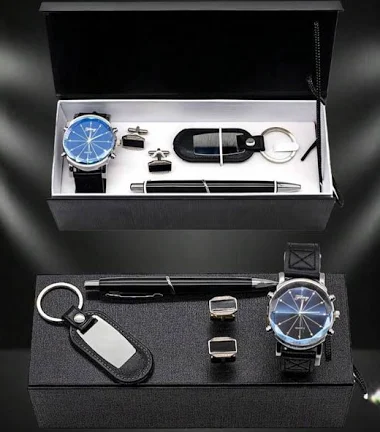 Men Gift Set Watch And Wallet